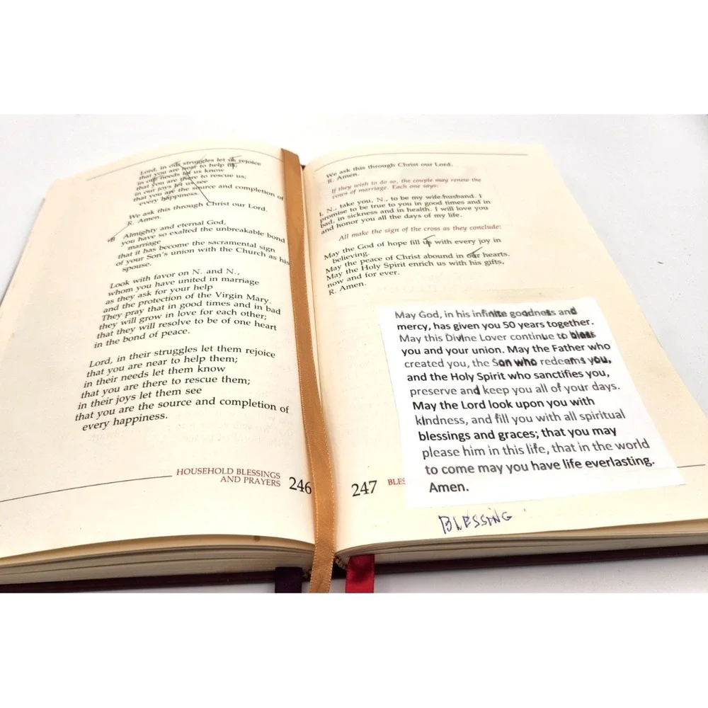 Catholic Household Blessings and Prayers Bishops Committee 1988 HC READ